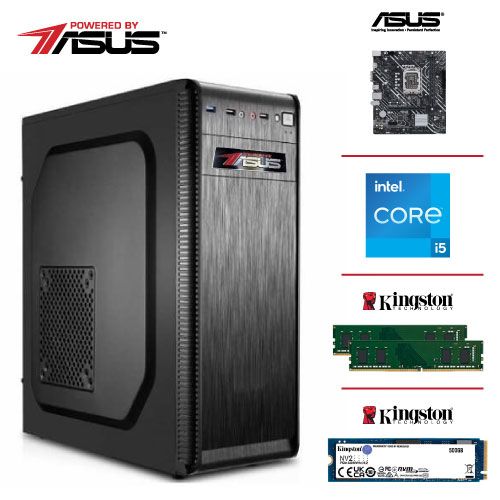 ATX INC.PS B660 I3-12400 2x8GB NVME 500GB