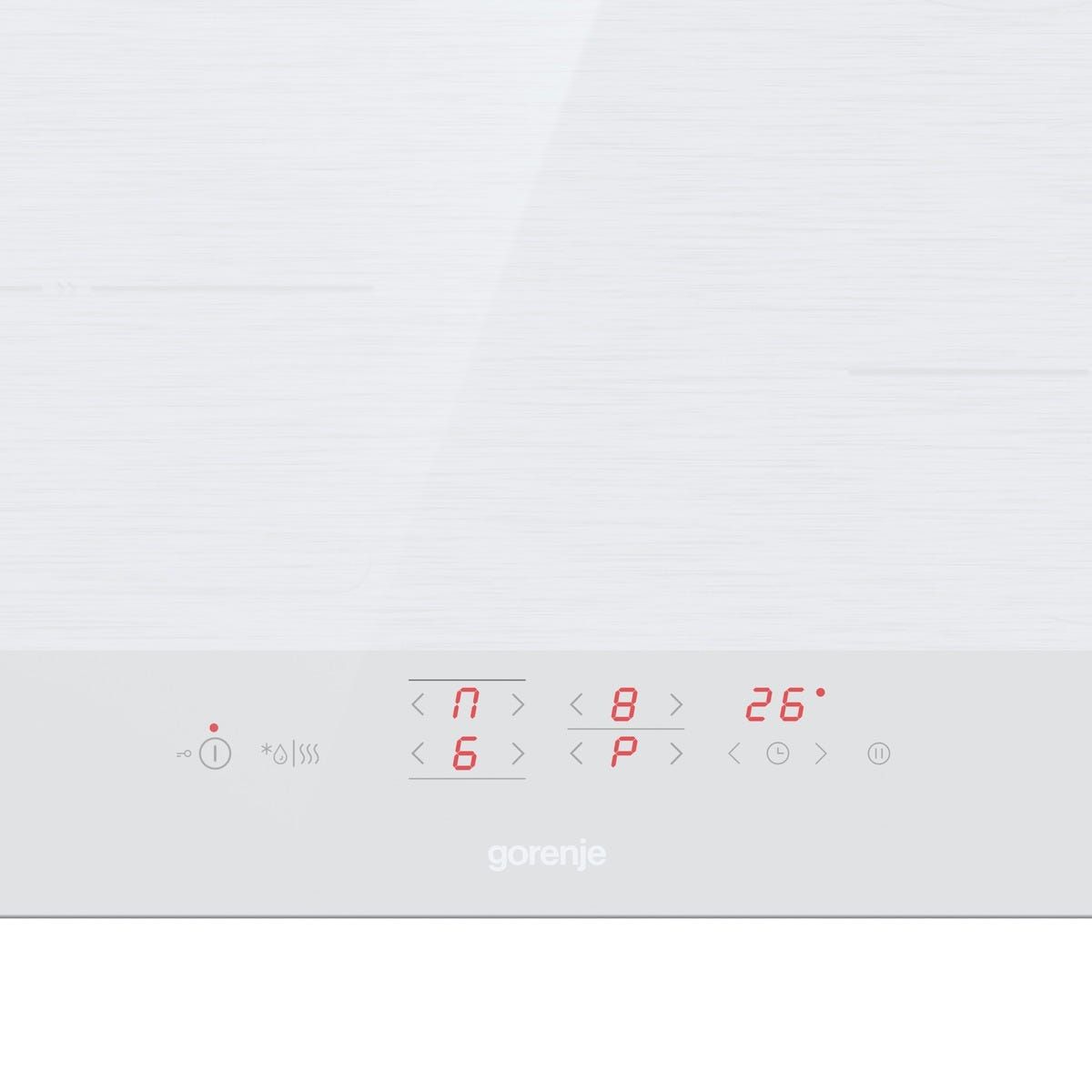 כיריים אינדוקציה gorenje בגימור לבן 60 סמ דגם IT643SYW7