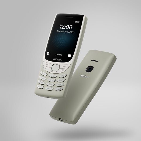טלפון סלולרי NOKIA דגם 8210 בצבע חול