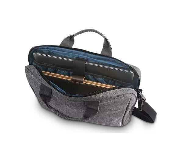 תיק צד אפור לנייד LENOVO Laptop Casual Toploader T210