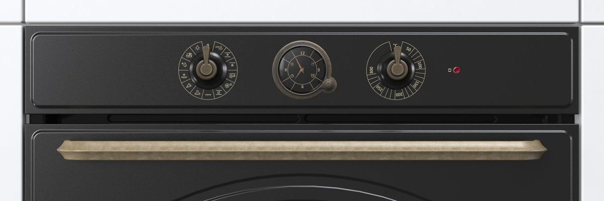 תנור בנוי gorenje בגימור שחור דגם BOS67372CLB