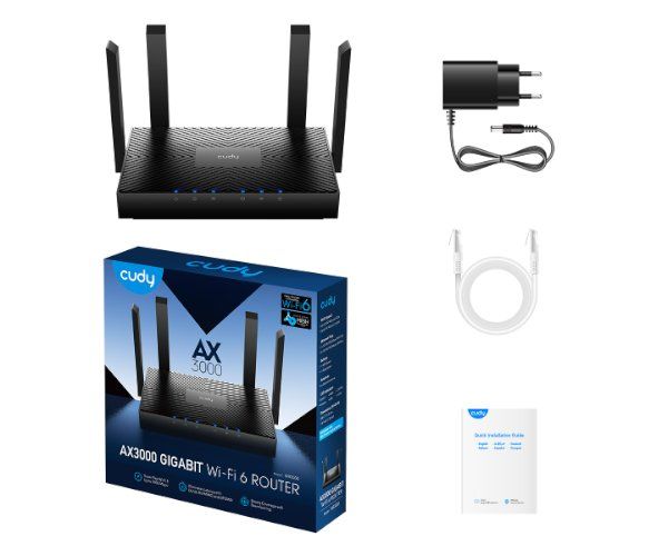 נתב אלחוטי Cudy WR3000 AX3000 WiFi6 Multi Router Repeater AP
