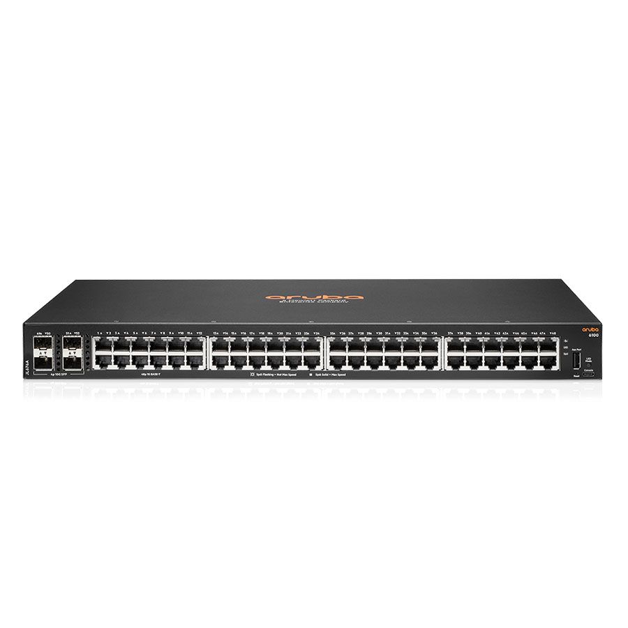 Aruba 6100 48G 4SFP+ Switch