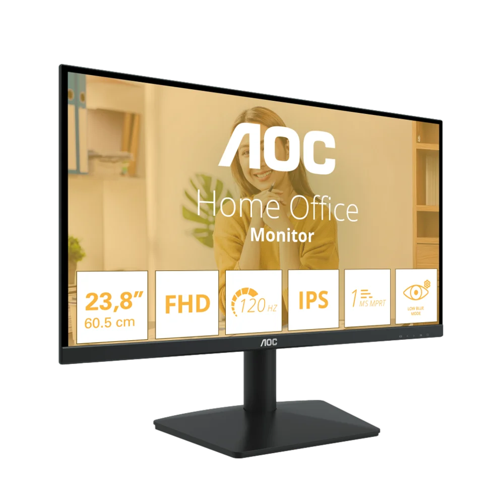 מסך 23.8 דגם 24B15H3 FHD 120Hz IPS מבית AOC