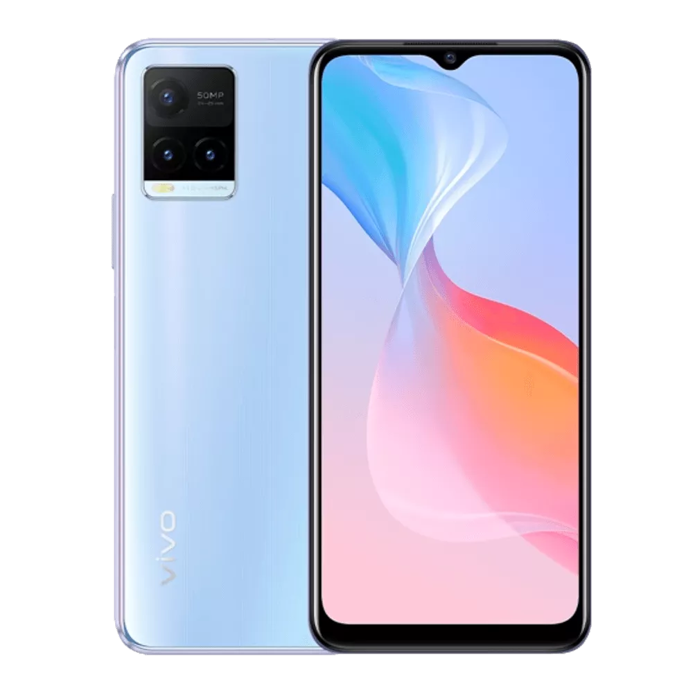 סמארטפון vivo Y21 – מסך HD+ – סוללה 5000mAh – טעינה מהירה 18W – עובי 8.0 מ"מ – צבע לבן פנינה