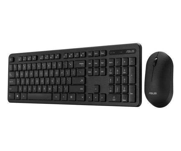 סט אלחוטי 3 שפות ASUS CW100 KEY+MOUSE HEBREW ENGLISH RUSSIAN