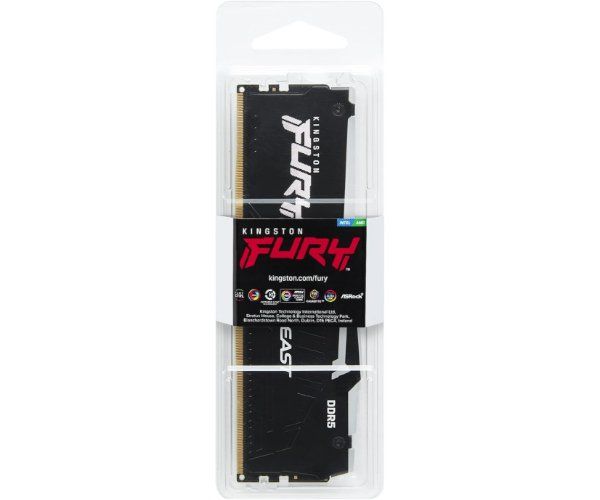 זכרון לנייח KINGSTON FURY BEAST DDR5 16GB 6000MHZ CL30 EXPO XMP