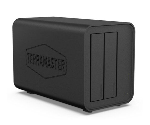 שרת אחסון Terramaster F2-424 2-BAY NAS N95 8GB DDR5 2.5GbE