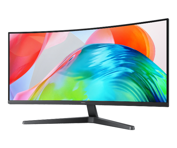 מסך SAMSUNG S34H550GAU 34 VA UWQHD 120Hz 5ms Curved HDR10