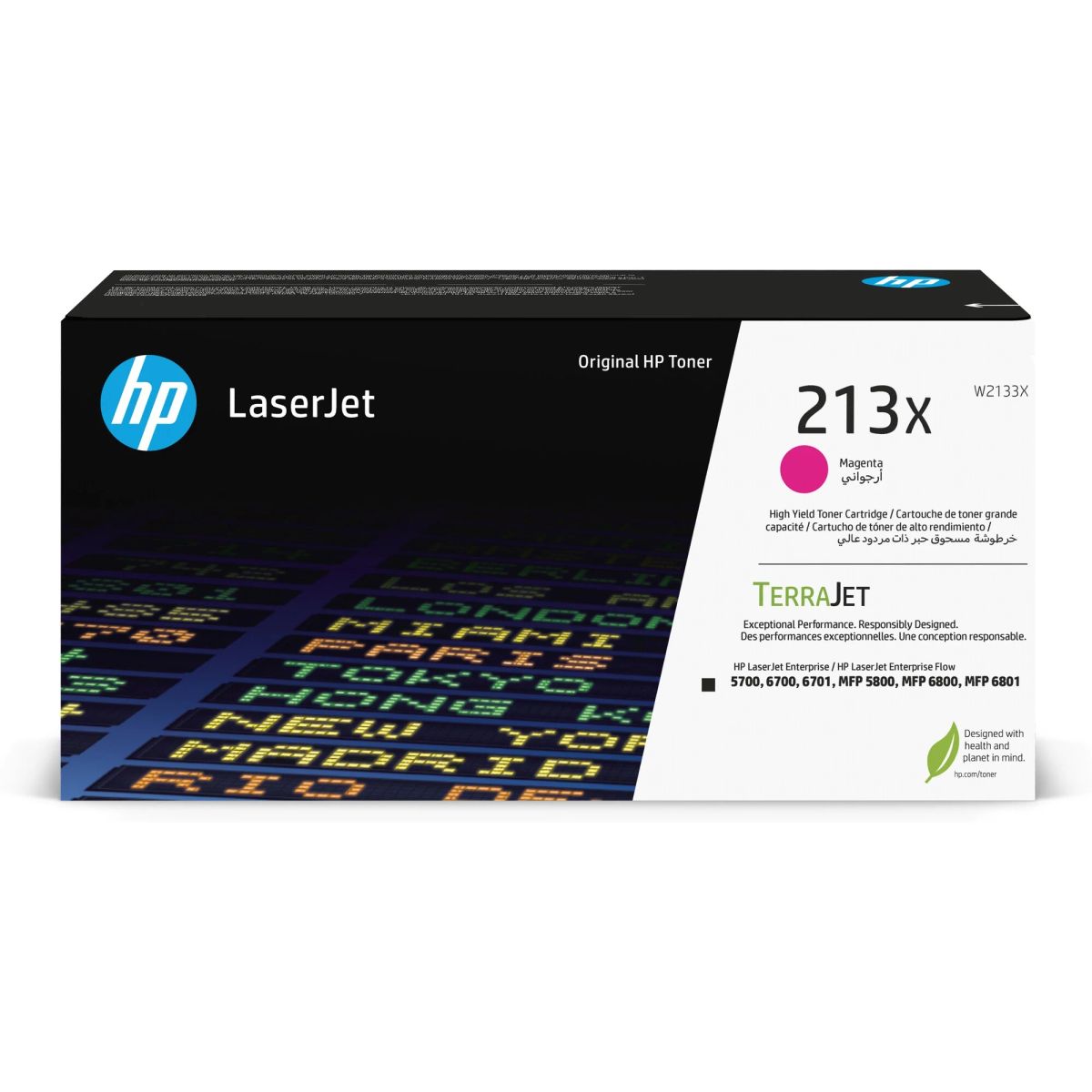טונר 213X HP מגנטה W2133X MFP 5800