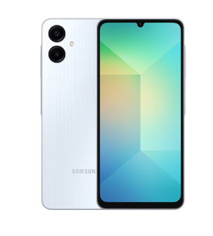 סמארטפון Samsung Galaxy A06 – 6.7 אינץ' HD+ – 4GB/128GB – Helio G85 – כחול בהיר
