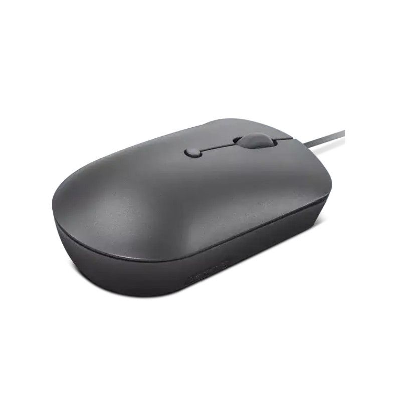 עכבר חוטי Lenovo 540 USB-C – עד 2400 DPI – Storm Grey