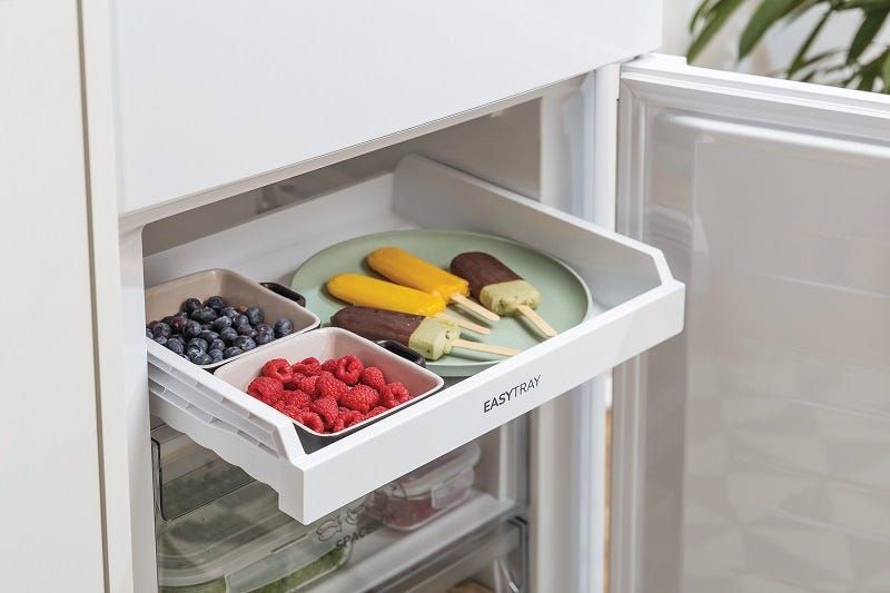 מקרר 2 דלתות gorenje  מקפיא תחתון 363 ליטר בגימור נירוסטה דגם NRK6191PS4