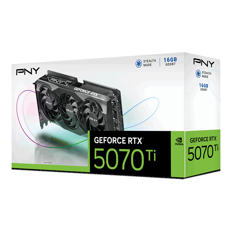 GeForce RTX™ 5070 Ti 16GB Overclocked Triple Fan GPU