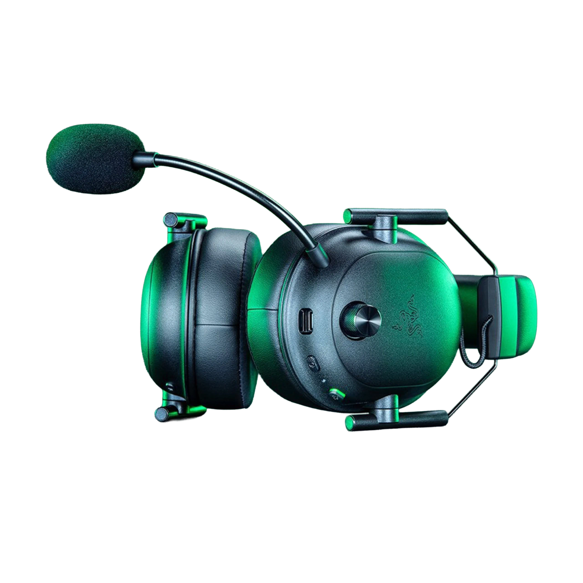 אוזניות גיימינג אלחוטיות Razer BlackShark V2 HyperSpeed – דרייברים TriForce Titanium 50 מ"מ – משקל 280 גרם