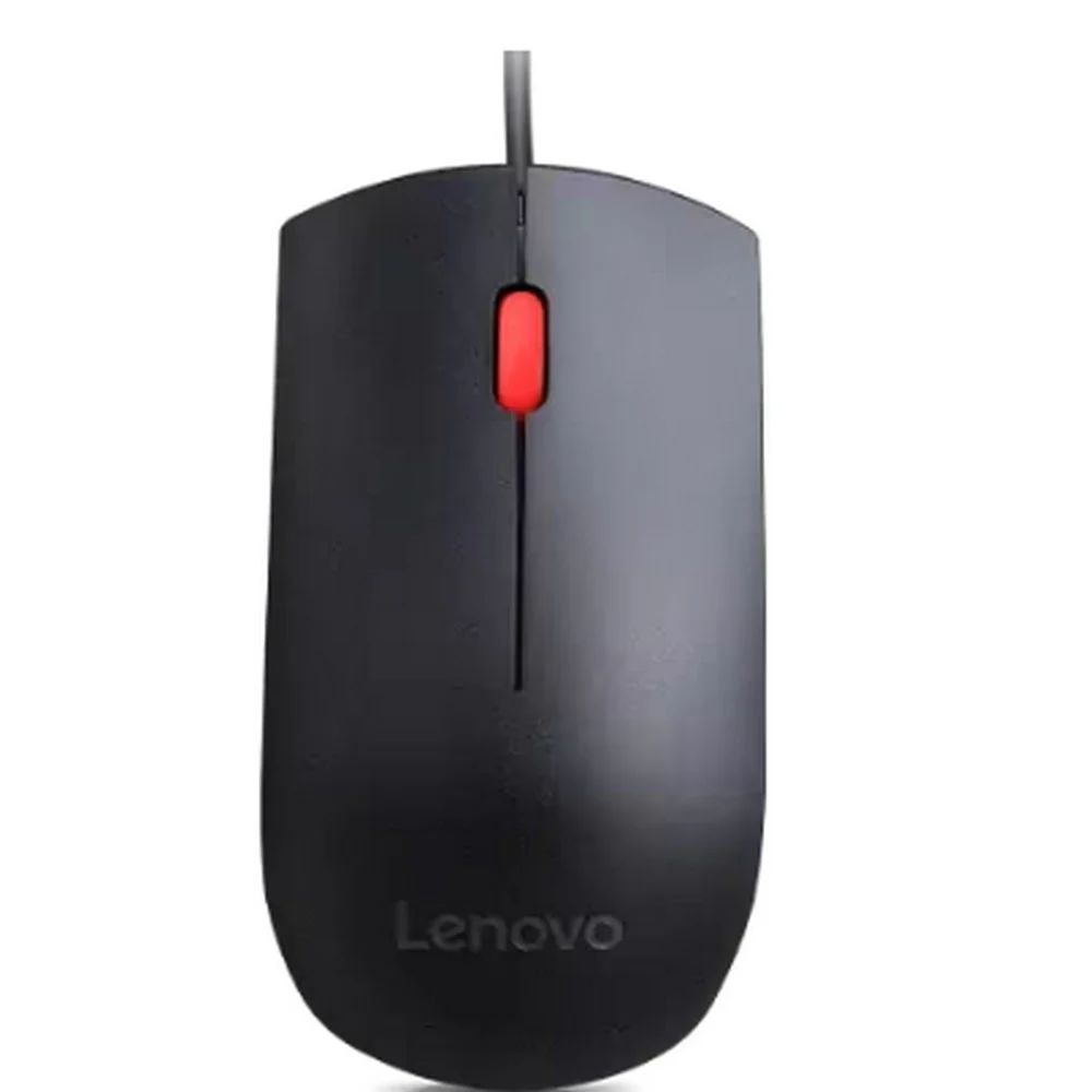 עכבר חוטי Lenovo Essential – חיבור USB