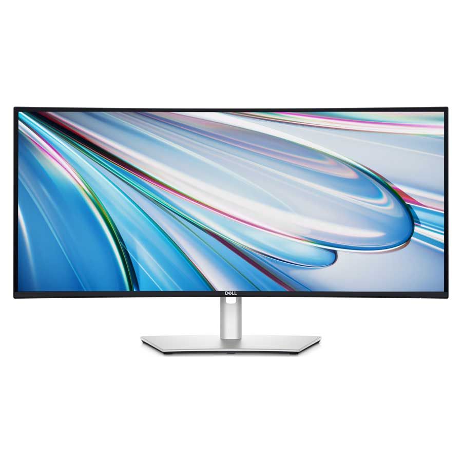 מסך מחשב Dell UltraSharp U3425WE 34" קעור – רזולוציה UWQHD (3440x1440) – קצב רענון 120Hz – זמן תגובה 8ms – עם רמקולים ו-Thunderbolt 4 Hub