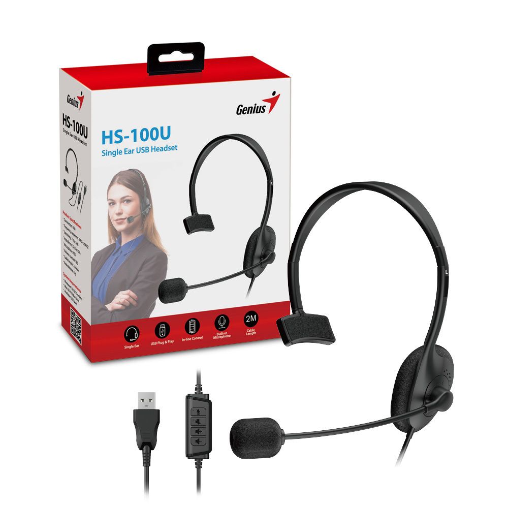 אוזנית מדונה Genius HS-100U