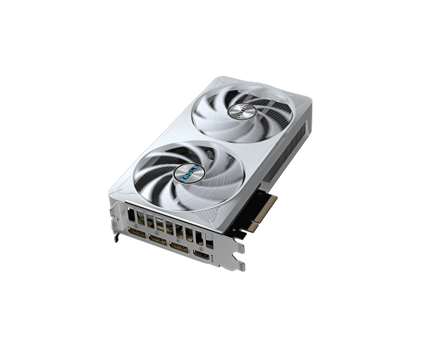 כרטיס מסך Gigabyte GeForce RTX 5060 Ti Eagle OC ICE – זיכרון 16GB GDDR7 – ממשק PCIe 5.0 x8 – תדר 2617MHz – אורך 215 מ"מ – לבן