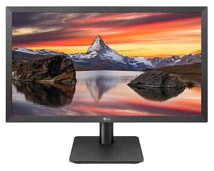 מסך  LED 22 ברזולוציית Full HD כולל טכנולוגיית AMD וחיבור HDMI תוצרת LG דגם: 22MP410-B