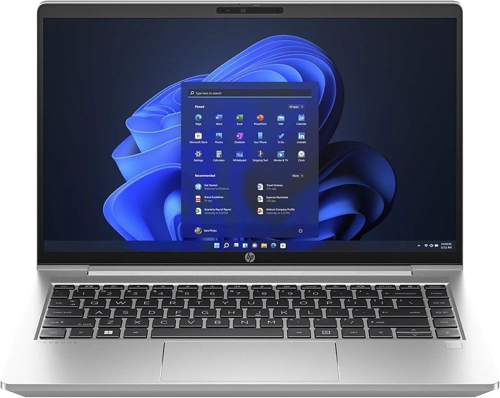 מחשב נייד HP ProBook 450 G10 – מסך 15.6" FHD IPS – Intel Core i7-1355U – 16GB DDR4 – 512GB SSD NVMe – Windows 11 Pro – כסוף