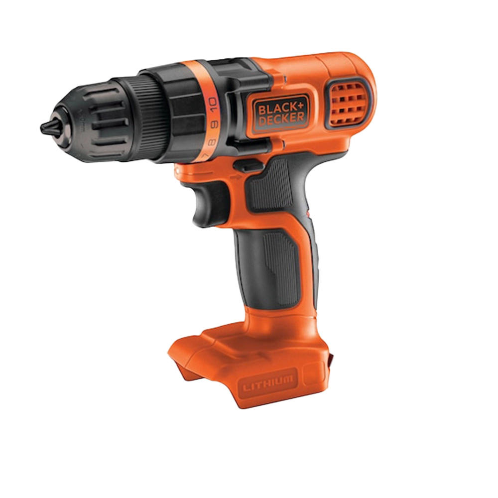 מברגת מקדחה נטענת 18V ללא סוללה ומטען – Black & Decker BCDDD18N-XJ