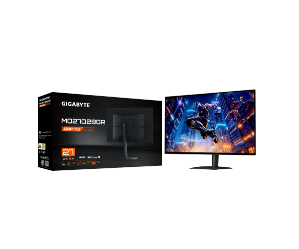 מסך Gigabyte MO27Q28GR OLED Gaming Monitor 2K 280Hz 0.03Ms G-Sync