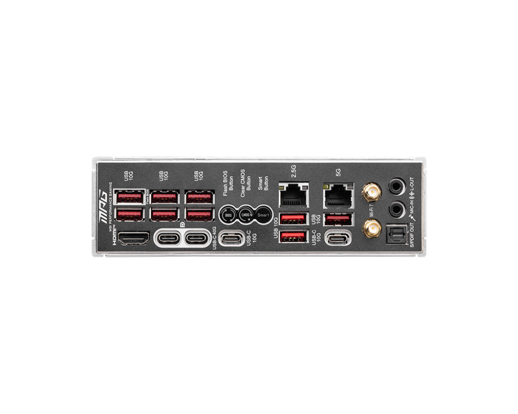 לוח אם MSI MPG X870E CARBON WIFI AM5 DDR5 WiFi 7 4x M.2 4x SATA III PCIe 5.0 באחריות יבואן רשמי