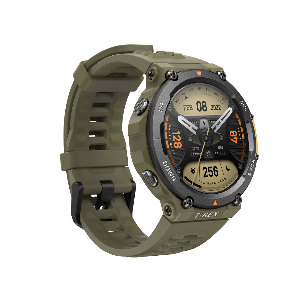 שעון חכם Amazfit דגם T-REX 2 צבע Green