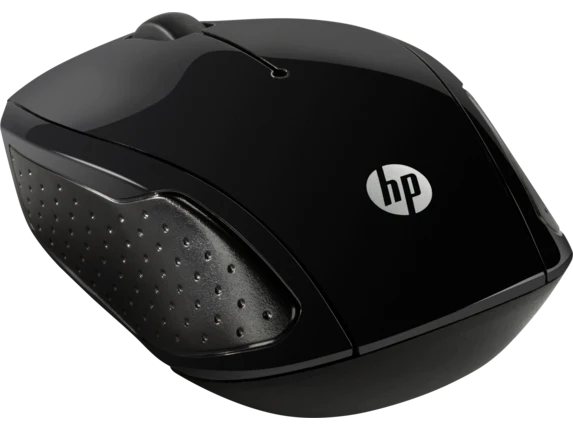עכבר אלחוטי HP 200 – חיישן אופטי – מקלט ננו – שחור