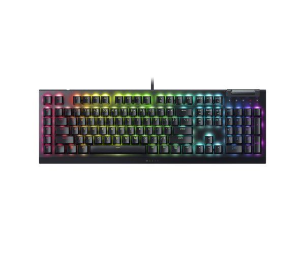מקלדת גיימינג RAZER BlackWidow V4 X Green Mechanical Switch
