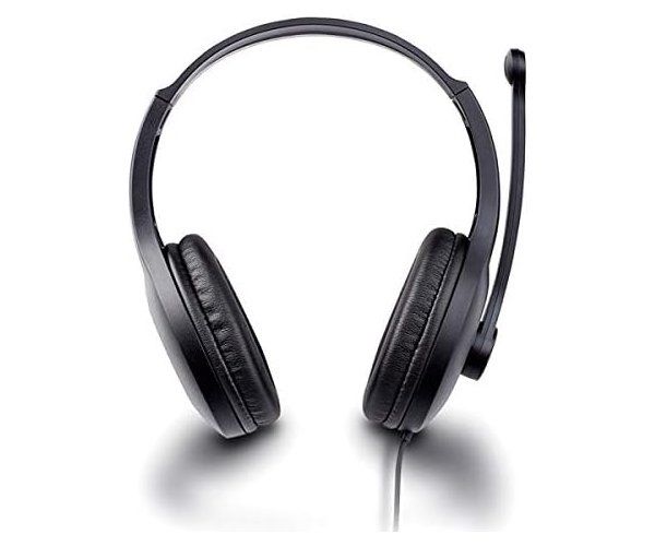 אוזניות BLACK  EDIFIER K800 WITH MICROPHONE USB
