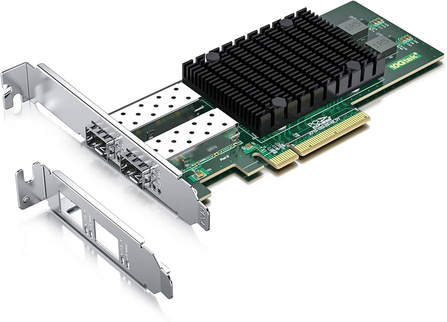 כרטיס רשת לשרתים Intel X710 OEM בעל 2 פורטים SFP+ DAC במהירות 10/1GbE ממשק PCIe 3.0