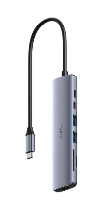 CUDY 7-IN-1 USB-C Hub with 4K HDMI UH407