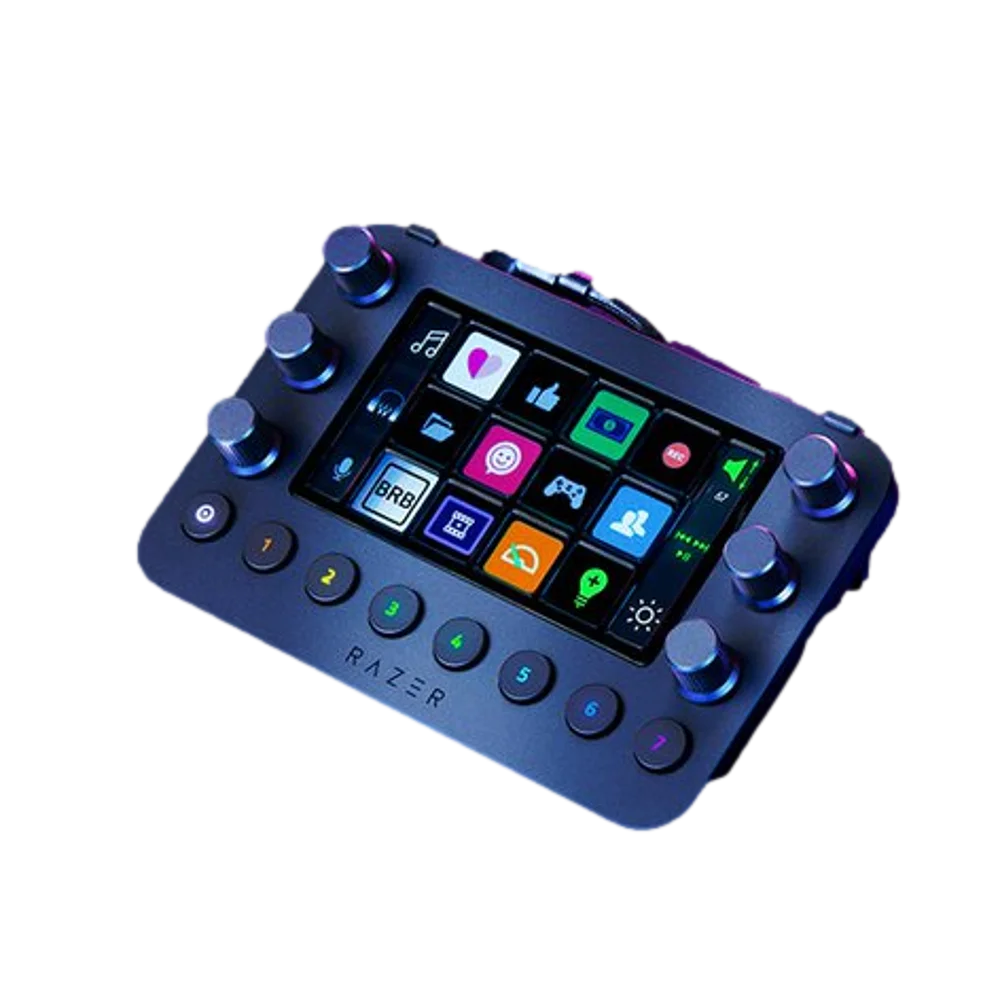 מצלמת רשת Razer Kiyo – 720p ב-60fps או Full HD 1080p ב-30fps – טבעת תאורה מובנית עם בהירות מתכווננת – מיקרופון מובנה – חיבור USB 2.0 – צבע שחור