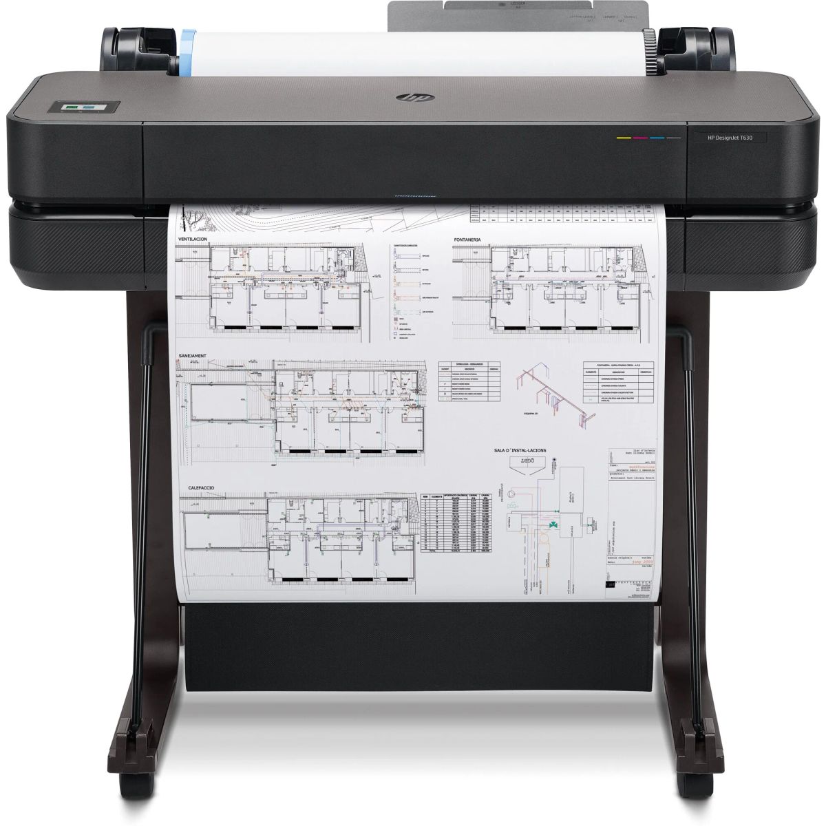 פלוטר HP Designjet T-630 24-in Printer