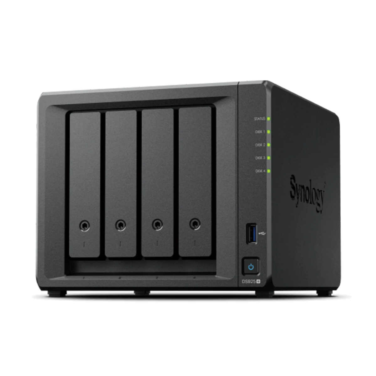 שרת אחסון מתקדם DS925+‎ – 4 מבית SYNOLOGY