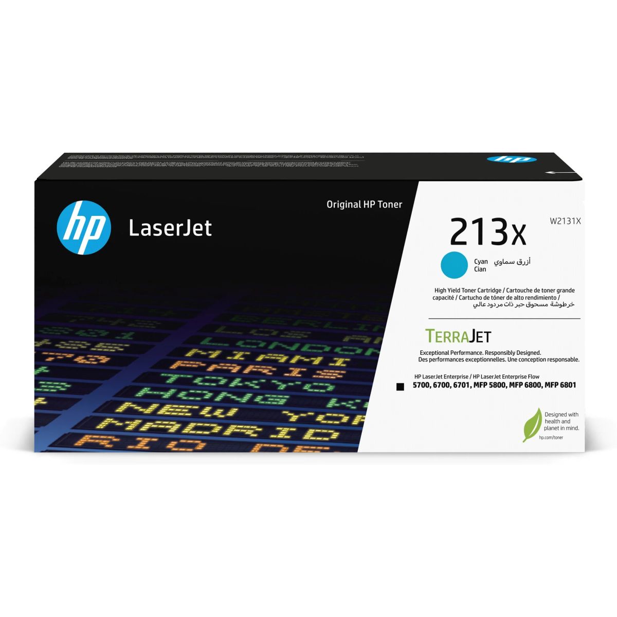 טונר 213X HP ציאן W2131X MFP 5800