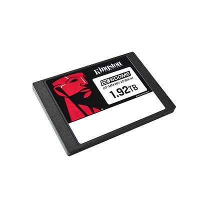 כונן SSD ארגוני Kingston DC600ME בנפח 1.92TB ממשק SATA 2.5" עם הצפנת TCG Opal (Mixed-Use)