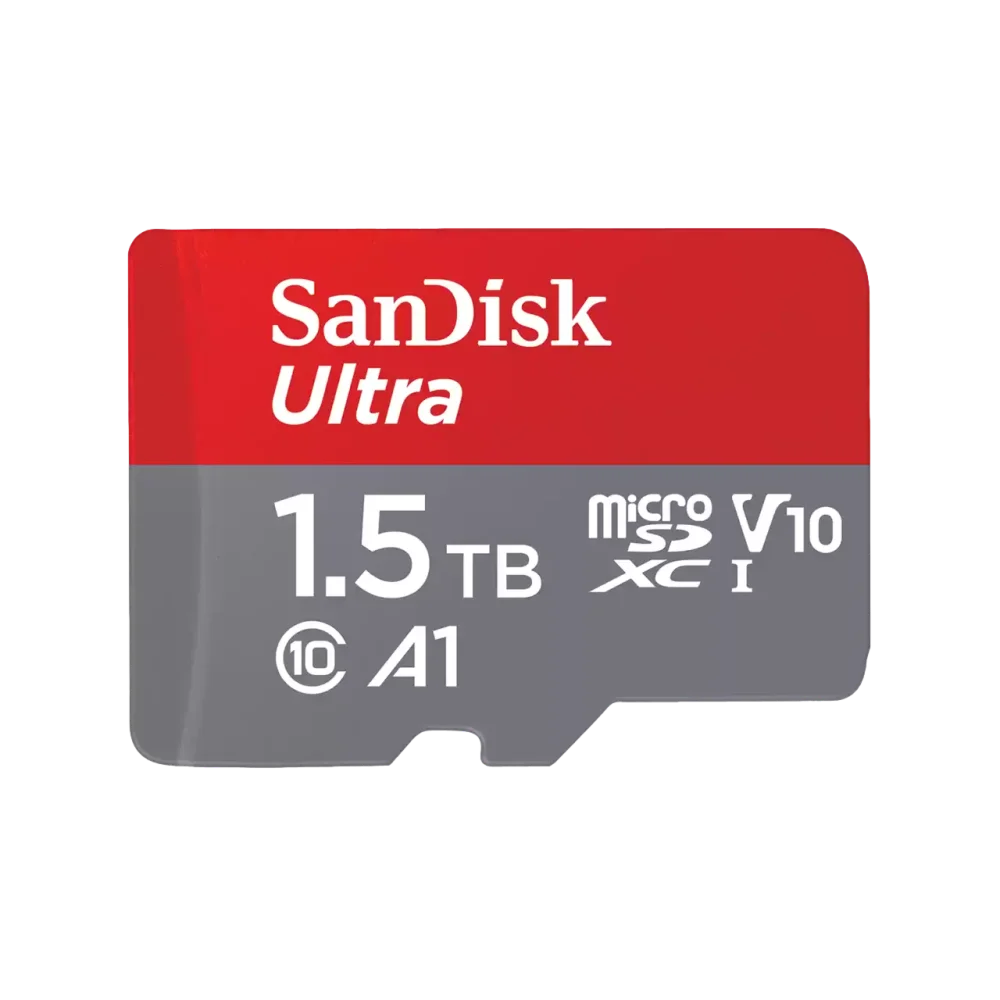 כרטיס זיכרון SanDisk Ultra microSD with SD Adapter 1.5TB