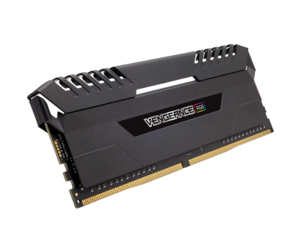 זכרון לנייח Corsair Vengeance RGB RS – DDR4 – 16GB (2x8GB) – 3200MHz – CL16 – צבע שחור
