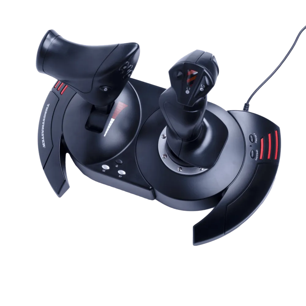 ג'ויסטיק טיסה Thrustmaster T-Flight HOTAS X – ג'ויסטיק + מצערת – למחשב