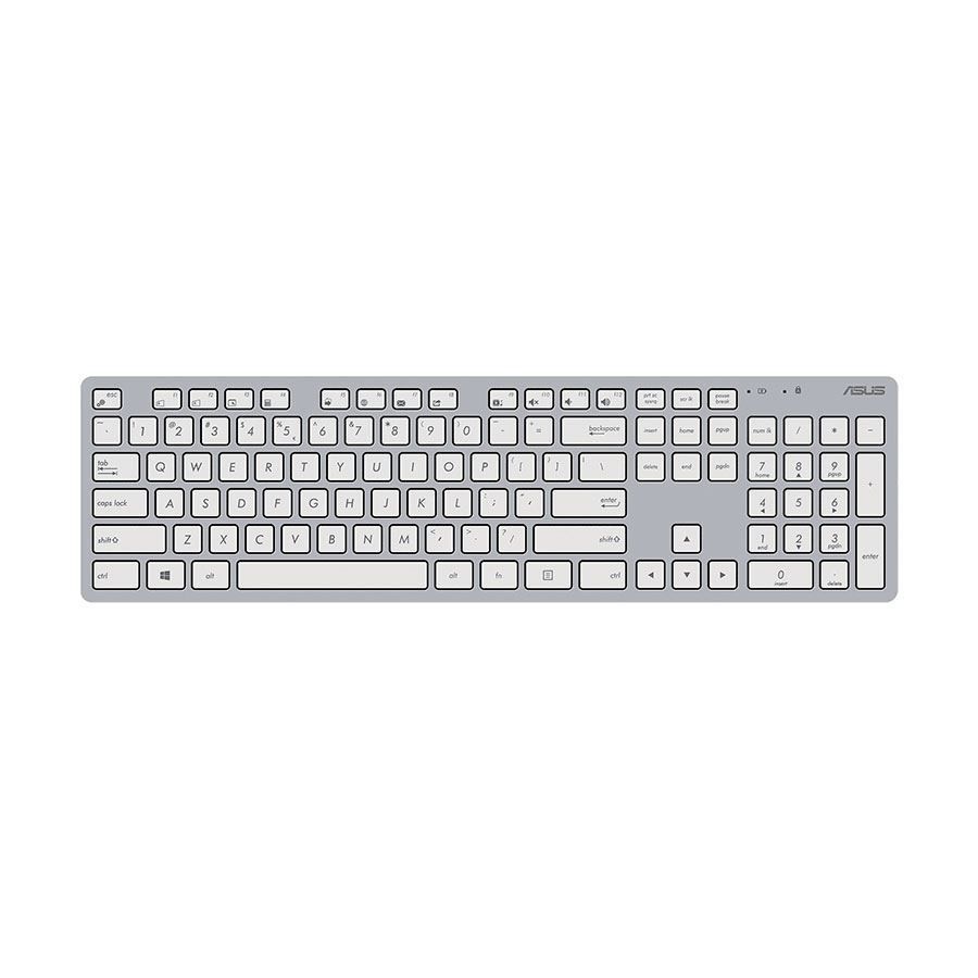 ASUS W5000 Wireless Keyboard and Mouse Set - White