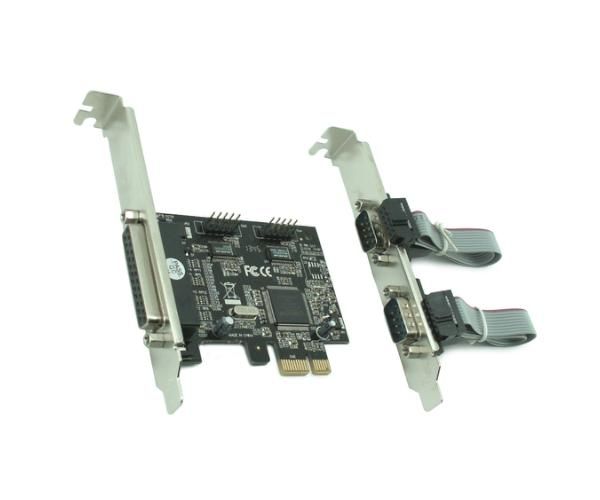 כרטיס  1xLPT PCI-E + Gold Touch 2xCOM