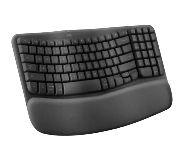 מקלדת ארגונומית אלחוטית LOGITECH LOGI Wave Keys