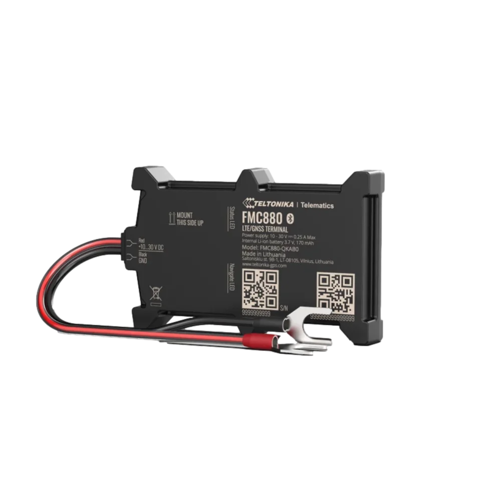 מכשיר מעקב GPS Teltonika FMC880 4G LTE עמיד מים IP65 דיוק 1.5 מטר באחריות יבואן רשמי