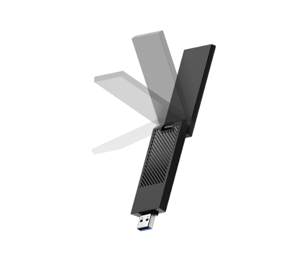 כרטיס רשת Cudy AX5400 High-Gain USB 3.0 Wi-Fi 6E Adapterr
