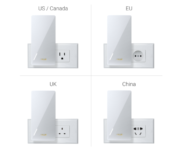 מגדיל טווח ASUS RP-BE58 BE3600 WIFI7 AiMesh