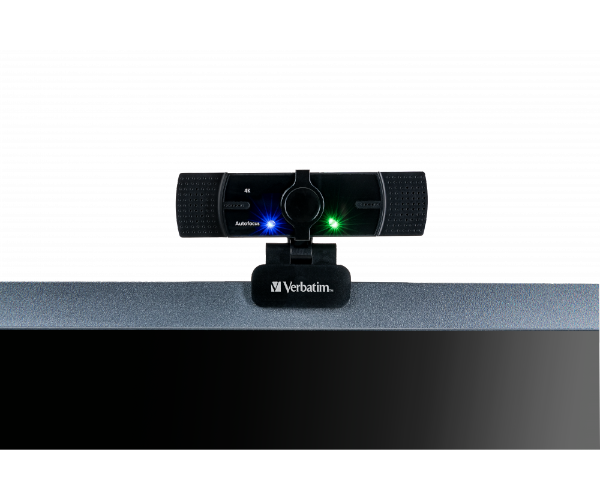 מצלמת אינטרנט Verbatim AWC-03 UHD 4K Autofocus with Dual Mic