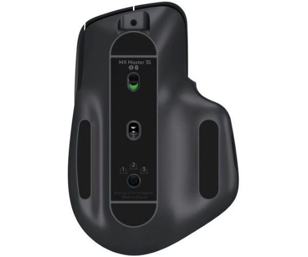 עכבר שחור Logitech MX Master 3S BT 8000 Dpi Ergonimic